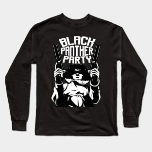 Black Panther Party Logo Long Sleeve T-Shirt